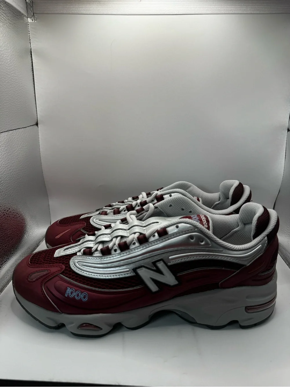 New Balance 1000 Red Grey M1000Q Brand New Deadstock with Box Size 11.5 / mens